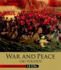 Book cover for "War and peace".