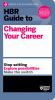 Book cover for "HBR guide to changing your career".