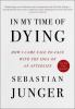 Book cover for "In my time of dying".