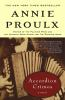 Book cover for "Accordion crimes".