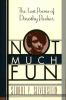 Book cover for "Not much fun".