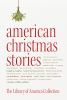 Book cover for "American Christmas stories".