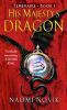 Book cover for "His majesty's dragon".