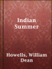 Book cover for "Indian Summer".
