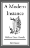 Book cover for "A Modern Instance".