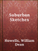 Book cover for "Suburban Sketches".
