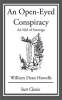 Book cover for "An Open-Eyed Conspiracy; an Idyl of Saratoga".