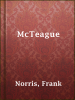Book Cover for "McTeague"
