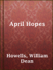 Book Cover for "April Hopes"